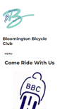 Mobile Screenshot of bloomingtonbicycleclub.org